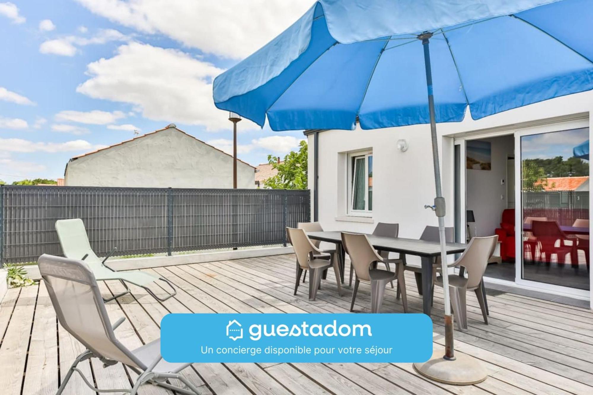 Le Gois - Terrasse - Parking Villa Beauvoir-sur-Mer Exterior photo